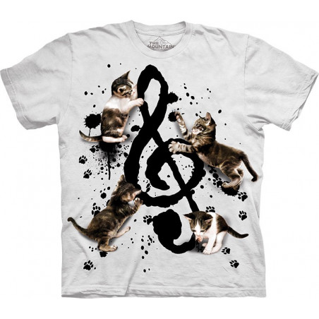 Cool Music Kittens T-Shirt Music Kittens T-Shirt The Mountain