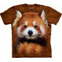 Red Panda Portrait T-Shirt The Mountain