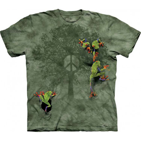 Peace Tree Frog T-Shirt Peace Tree Frog T-Shirt The Mountain