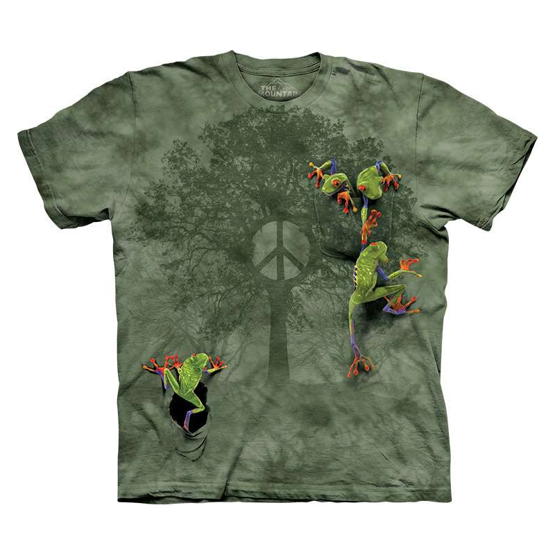 green frog t shirt