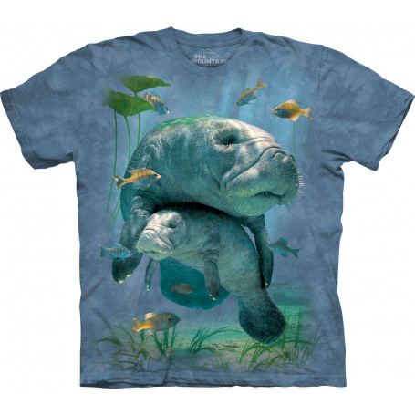 Manatees Collage T-Shirt The Mountain