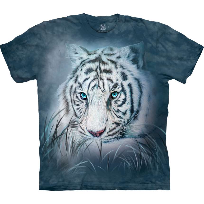 Thoughtful White Tiger T-Shirt - clothingmonster.com