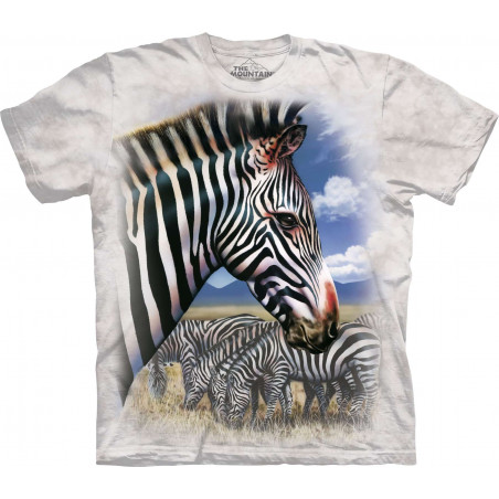 Zebra Portrait T-Shirt Zebra Portrait T-Shirt