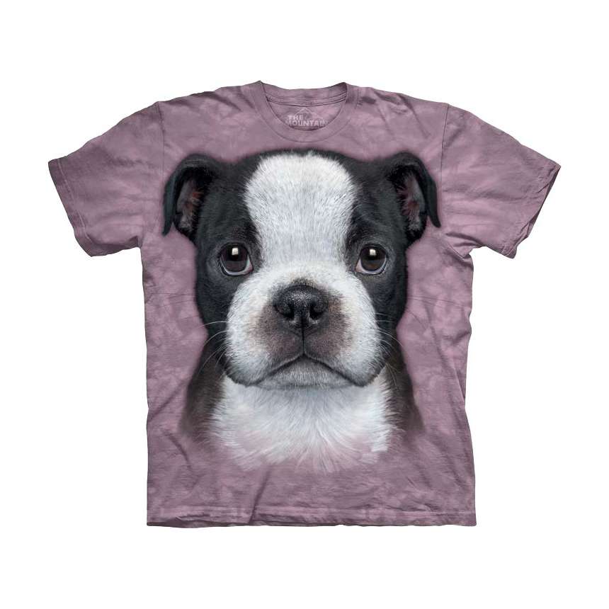 boston terrier pocket t shirt