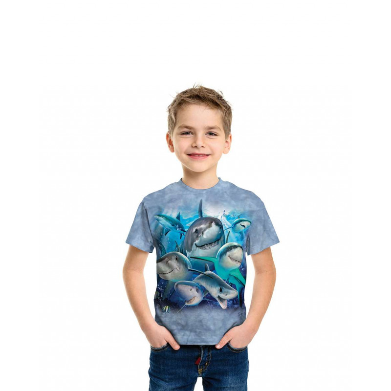 Sharks Selfie T-Shirt - clothingmonster.com