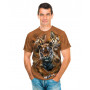 Resting Tiger Collage T-Shirt The Mountain