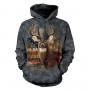 Patriotic Buck Hoodie The Mountain