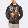 Patriotic Buck Hoodie The Mountain