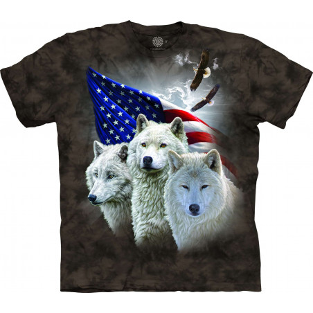 Patriotic Wolves T-Shirt Patriotic Wolves T-Shirt