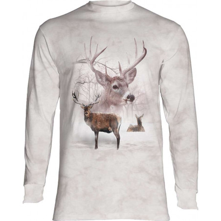 Wintertime Deer Long Sleeve T-Shirt Wintertime Deer Long Sleeve T-Shirt