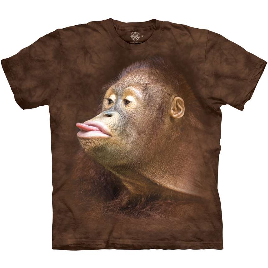 Cheeky Orangutan T-Shirt - clothingmonster.com