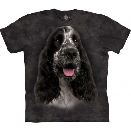 Black And White English Cocker Spaniel T-Shirt Black And White English Cocker Spaniel T-Shirt