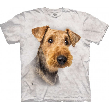 Airedale Portrait T-Shirt Airedale Portrait T-Shirt