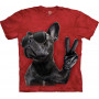 Bulldog Peace Sign T-Shirt
