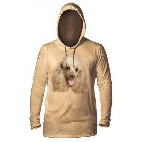 Happy Poodle Portrait Hoodie Happy Poodle Portrait Hoodie