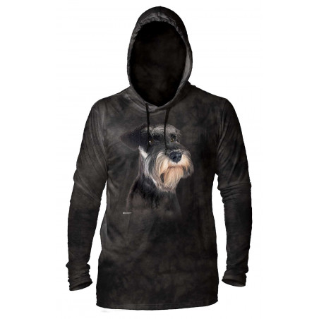 Miniature Schnauzer Portrait Hoodie Miniature Schnauzer Portrait Hoodie