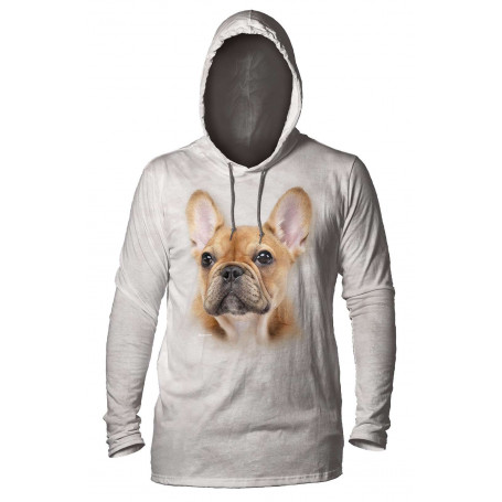 Little Frenchie Face Hoodie