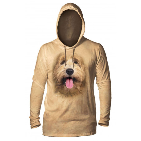 Big Face Labradoodle Pup Hoodie Big Face Labradoodle Pup Hoodie