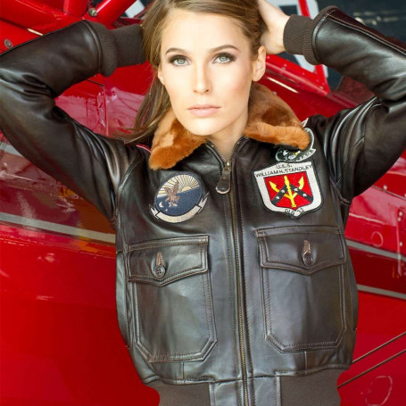 Women's Top Gun Flight Jacket Cockpit USA