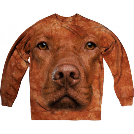 Hungarian Vizsla Dog Serious Sweatshirt Hungarian Vizsla Dog Serious Sweatshirt