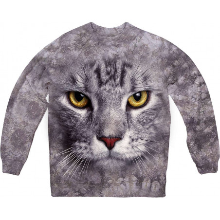 Silver Cat Sweatshirt Silver Cat Sweatshirt