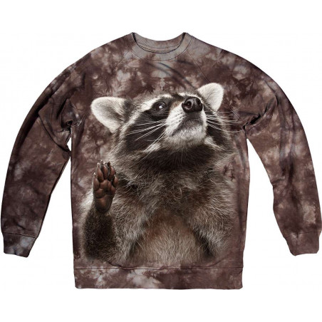 Calm Down Racoon Sweatshirt Calm Down Racoon Sweatshirt