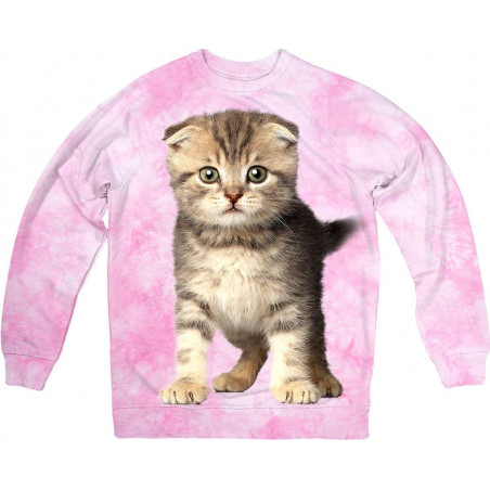 Scared Kitten Sweatshirt Scared Kitten Sweatshirt