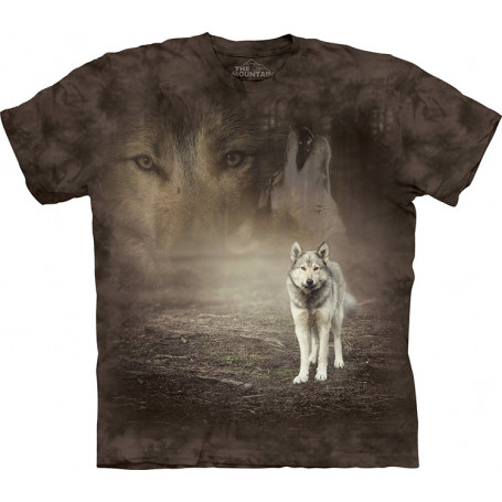 Grey Wolf Portrait T-Shirt