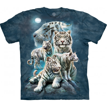 Night Tiger Collage T-Shirt