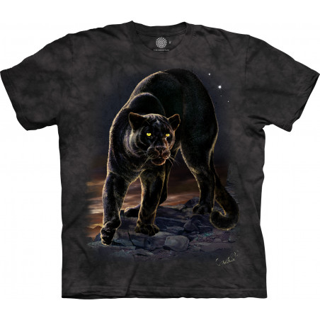 Black Cougar Black Panther CB Cat Black' Men's T-Shirt