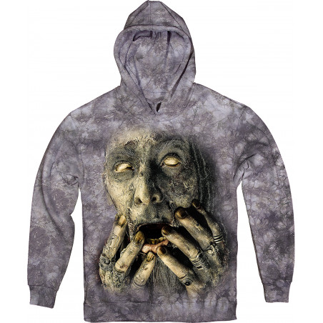 Zombie Pirate in grey Hoodie Zombie Pirate in grey Hoodie