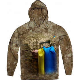 Warrior Flag Hoodie Warrior Flag Hoodie