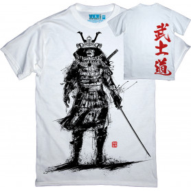 Ronin T-Shirt with chest and back graphic print Ronin T-Shirt with chest and back graphic print