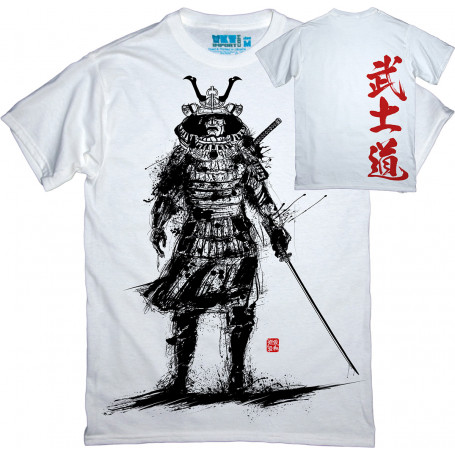 Ronin T-Shirt with chest and back graphic print