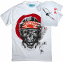 Kamikaze V2 T-Shirt with chest and back graphic print