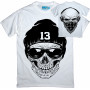 MS13 T-Shirt with chest and back graphic print
