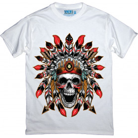 Indian Skull T-Shirt Indian Skull T-Shirt
