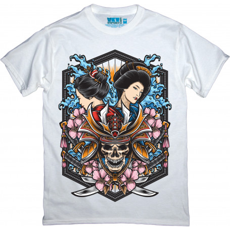 Geisha Skull T-Shirt
