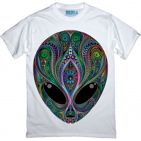 Colored Alien T-Shirt Colored Alien T-Shirt