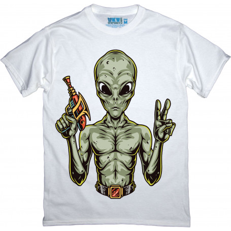 Peace Out Alien T-Shirt