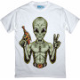 Peace Out Alien T-Shirt