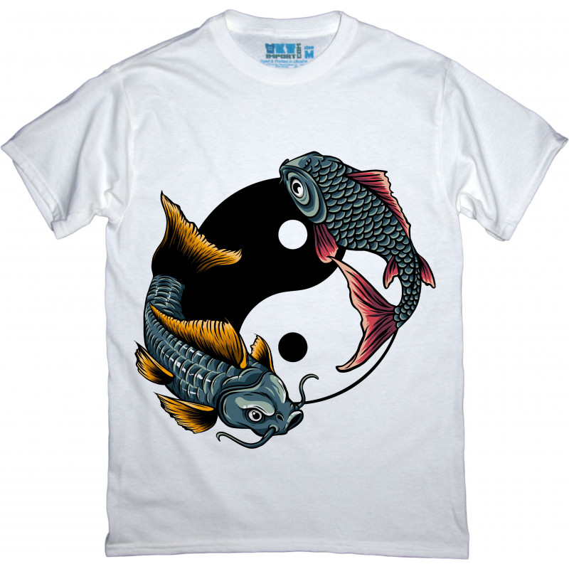 Yin Yang Fish T Shirt