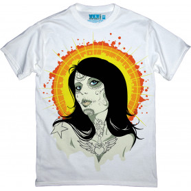 Dia de Muertos Girl T-Shirt Dia de Muertos Girl T-Shirt