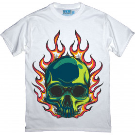 Flaming Skull T-Shirt Flaming Skull T-Shirt