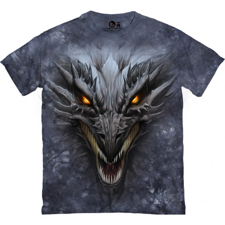 Dragon Head in Black T-Shirt
