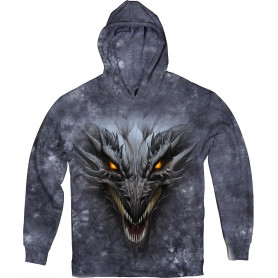 Dragon Head in Black Hoodie Dragon Head in Black Hoodie