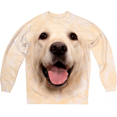 I Am Happy Golden Retriever Sweatshirt