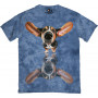 Basset Hound with his Ears Flying Upwards T-Shirt