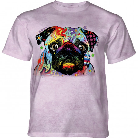 Colorful Pug T-Shirt