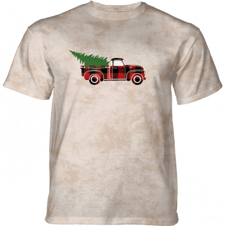 Flannel Tree Truck T-Shirt